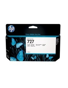 Cartucho tinta hp 727 c1q12a negro mate t1500 - t1530 - t2500