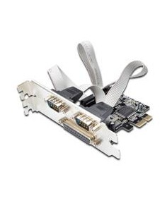 Tarjeta ewent combo serie & paralelo pci express 2+1 puertos