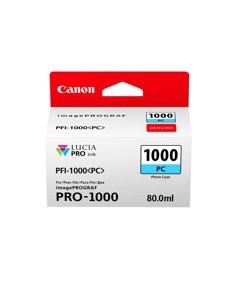 Cartucho canon pfi - 1000pc foto cian pro - 1000