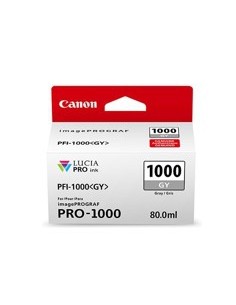 Cartucho canon pfi - 1000gy gris pro - 1000