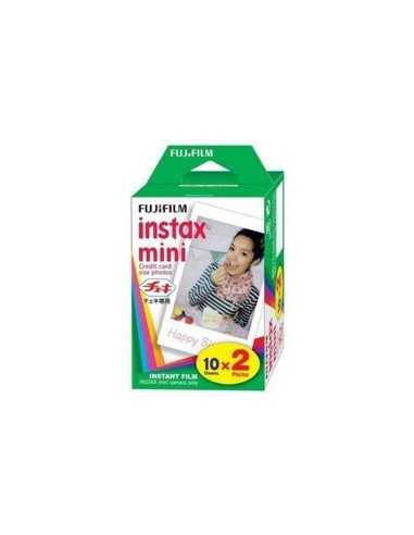 Pack 2 cartuchos - carga fujifilm 10 fotos instax mini