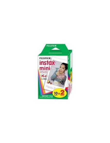 Pack 2 cartuchos - carga fujifilm 10 fotos instax mini