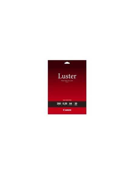 Papel fotografico canon lu - 101 a3 - 297x420mm - 260g - brillo - 20 hojas