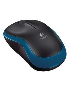 Mouse raton logitech m185 optico wireless inalambrico azul 2.4ghz