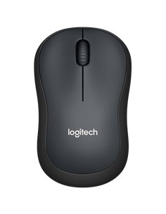Mouse raton logitech m220 optico wireless inalambrico silent gris