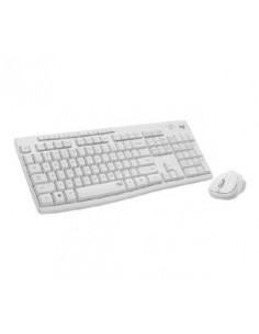 Teclado + mouse logitech mk295 silent blanco wireless inalambrico