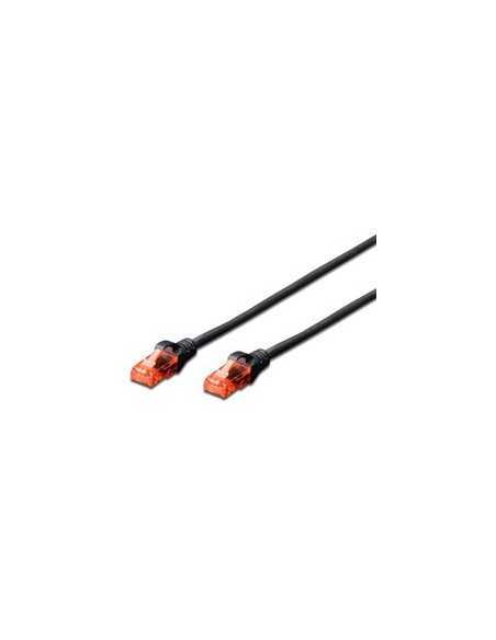 Cable red ewent latiguillo rj45 utp cat6 2m negro