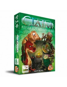 Juego de mesa claim refuerzos: mercenarios pegi 10