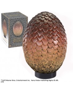 RÃ©plica the noble collection juego de tronos huevo de dragon drogon 20.32 cm
