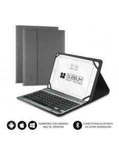 Funda tablet subblim keytab pro para tablet 10.1 pulgadas gris