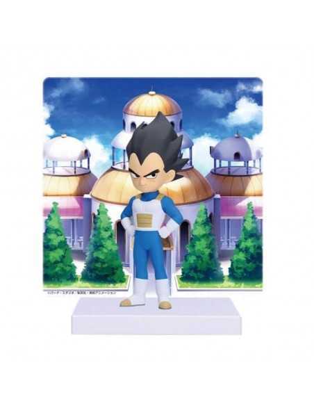 Figura banpresto dragon ball daima vegeta con panel 9cm