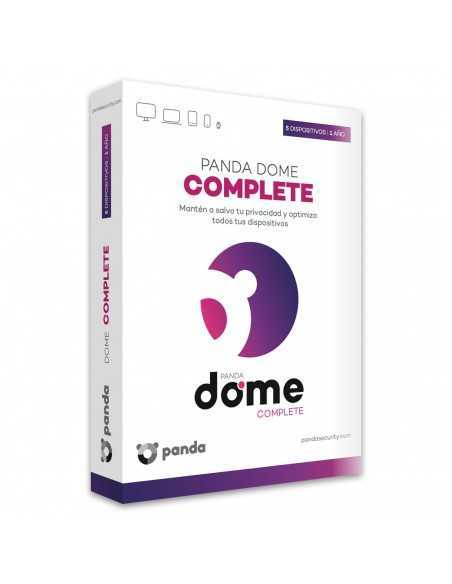 Antivirus panda dome complete 5 dispositivos 1 aÃ±o caja