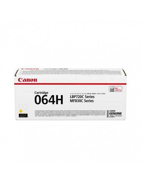 Cartucho toner canon 064h amarillo 10400 paginas