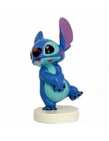 Figura enesco lilo & stitch - stitch con pintalabios