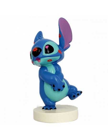 Figura enesco lilo & stitch - stitch con pintalabios