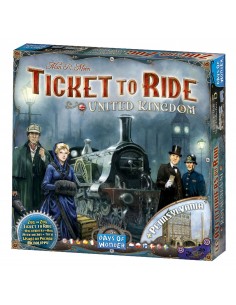Juego de mesa Â¡aventureros al tren! reino unido pegi 8