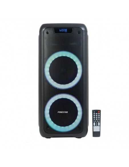 Altavoz portatil fonestar party - duo bluetooth - 100w - mando a distancia