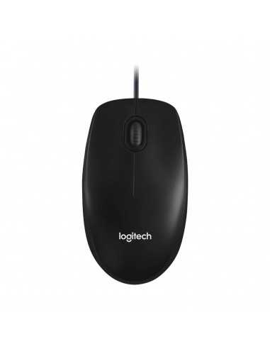 Mouse raton logitech m100 optico usb negro