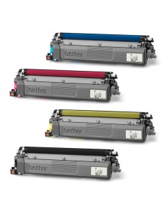 Pack 4 toners brother tn248val negro - cian - amarillo - magenta 1000 paginas