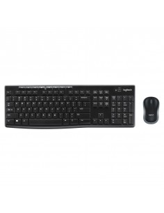 Teclado + mouse logitech mk270 inalambrico italiano