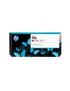 Cartucho tinta hp designjet 746 de 300 ml roja cromÃ¡tica
