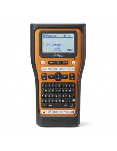 Rotuladora brother pt - e560btsp lcd - 3 lineas - teclado qwerty - corte automatico
