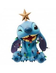 Figura enesco disney stitch luces navideÃ±as