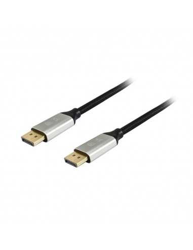 Cable displayport 8k premium conceptronic 2m - macho - macho - negro