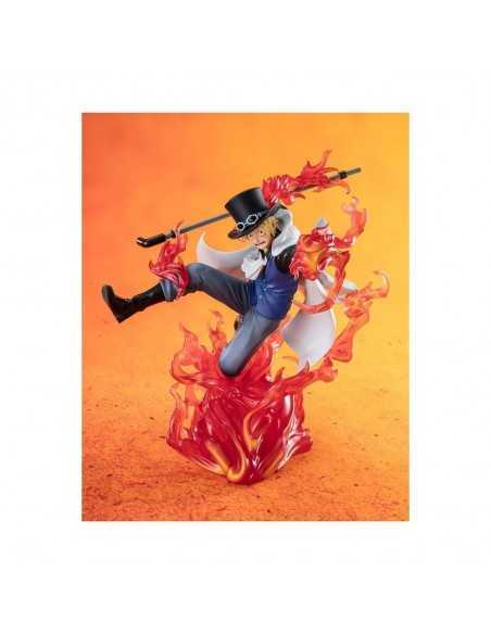 Figura tamashii nations figuarts zero one piece sabo fire fist rook check ver. extra battle 19cm