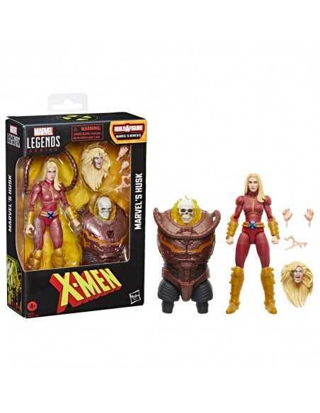 Figura hasbro marvel legends series build a figure marvels nemesis x - men marvels husk