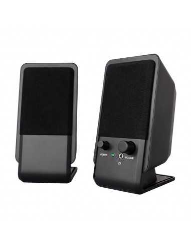 Altavoces ewent 2.0 ew3528 negro
