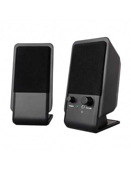 Altavoces ewent 2.0 ew3528 negro