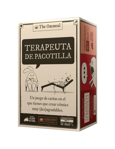 Juego de mesa terapeuta de pacotilla