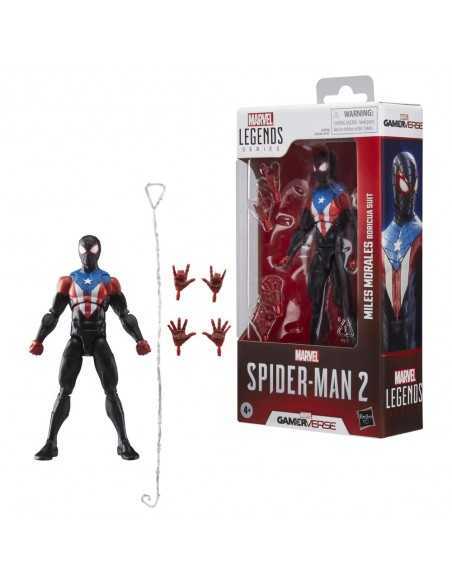 Figura hasbro marvel legends series spider - man 2 miles morales (boricua suit)