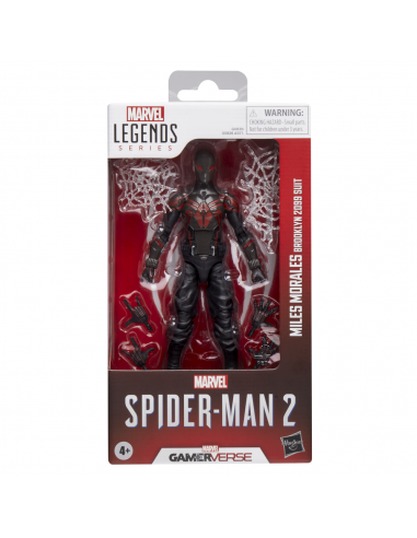 Figura hasbro marvel legends series spider - man 2 miles morales (brooklyn 2099 suit)