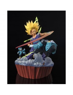 Figura tamashii nations dragon ball z figuarts zero super saiyan 2 son gohan - anger exploding into power - extra battle premium