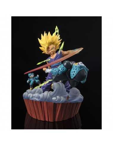 Figura tamashii nations dragon ball z figuarts zero super saiyan 2 son gohan - anger exploding into power - extra battle premium