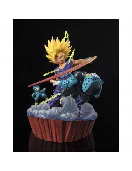 Figura tamashii nations dragon ball z figuarts zero super saiyan 2 son gohan - anger exploding into power - extra battle premium