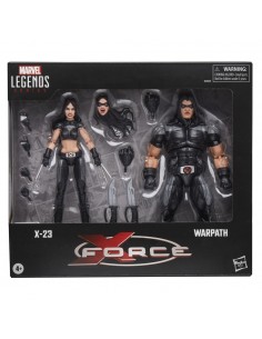 Figura hasbro marvel legends series x foce x - 23 & warpath