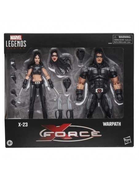 Figura hasbro marvel legends series x foce x - 23 & warpath