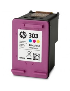 Cartucho tinta hp 303 t6n01ae tricolor cian magenta amarillo