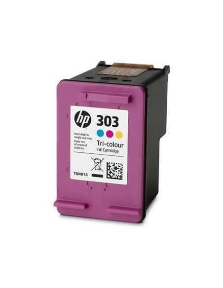 Cartucho tinta hp 303 t6n01ae tricolor cian magenta amarillo