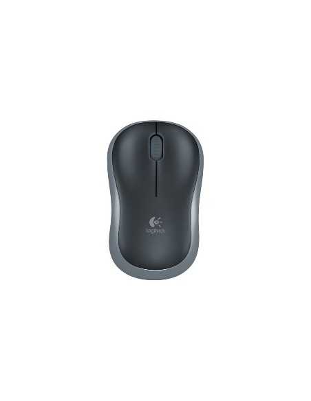 Mouse raton logitech m185 optico wireless inalambrico gris 2.4ghz