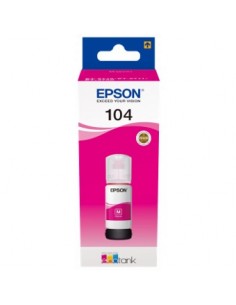 Cartucho ecotank epson 104 magenta ink 65ml botella