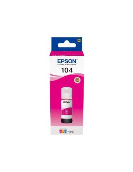 Cartucho ecotank epson 104 magenta ink 65ml botella