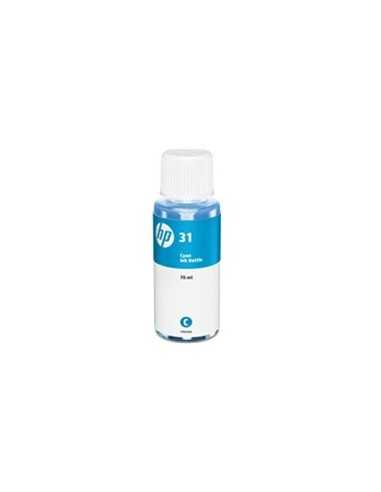 Botella tinta hp 31 cian 70ml 8000 paginas