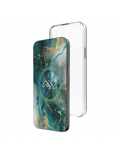 Carcasa myway para apple iphone 16 pro max transparente