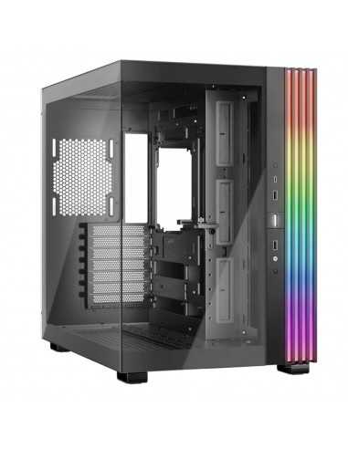 Caja ordenador gaming be quiet! light base 600 dx atx argb vidrio negra