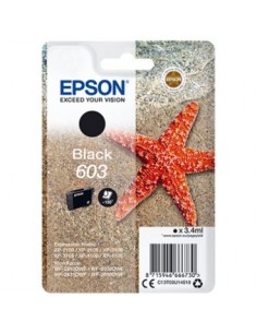 Cartucho tinta epson c13t03u14010 singlepack negro 603 estrella de mar
