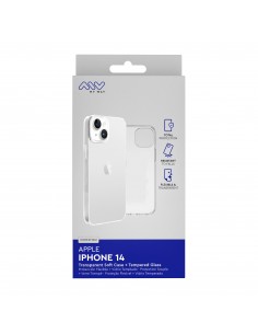 Carcasa myway para apple iphone 14 transparente